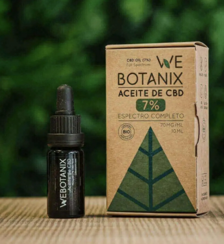 Aceite CBD 7% (tienda)10 ml ud. WEBOTANIX