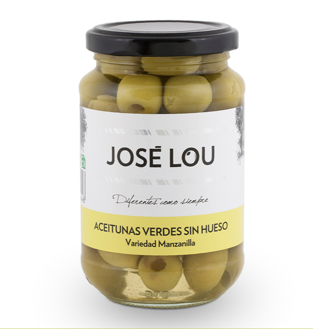 Aceituna sin hueso 160g JOSÉ LOU