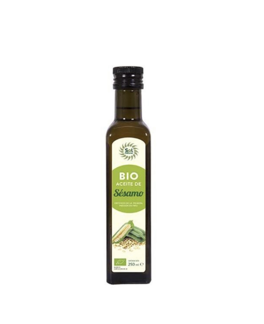 Aceite de sesamo bio 250ml SOL NATURAL