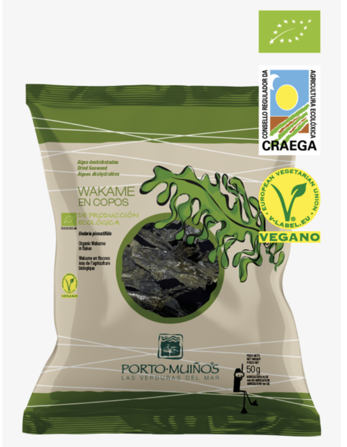 Alga Wakame 50g PORTO MUIÑOS