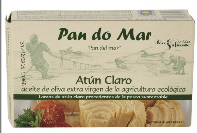 Atun aceite oliva 120g PAN DO MAR