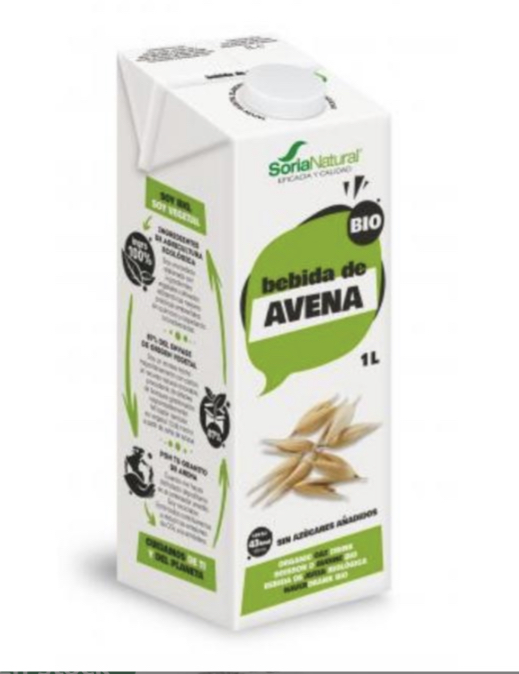 Bebida avena 1L SORIA NATURAL