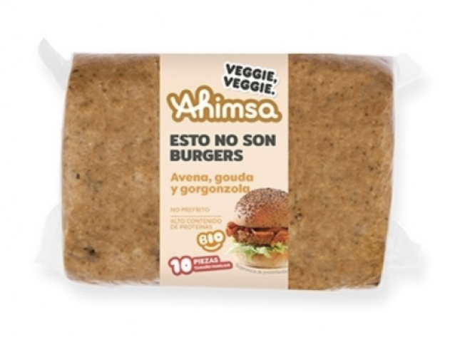 Burger vegetal queso y avena750g AHIMSA