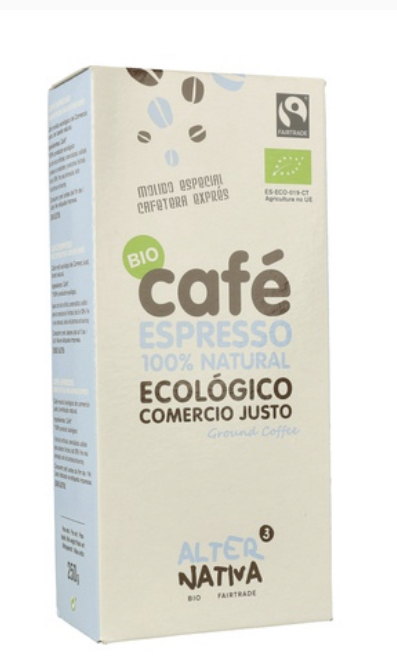 Cafe Espresso 100% Natural 250g ALTERNATIVA 3