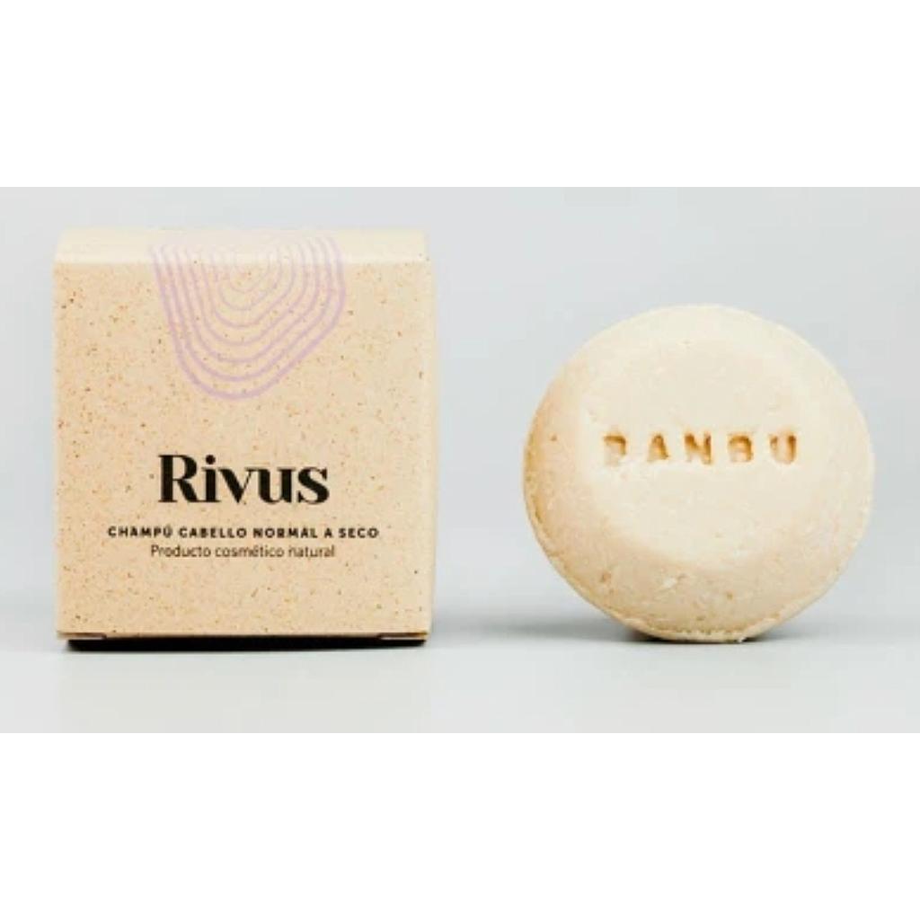 Champú sólido normal y seco RIVUS 75gr     BANBU