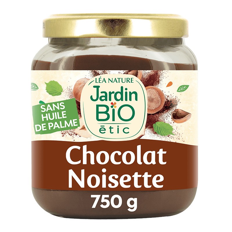 Crema choco avellana 750g JARDIN BIO