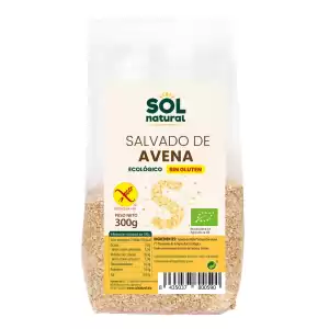 Salvado de Avena Sin Gluten 300g SOL NATURAL