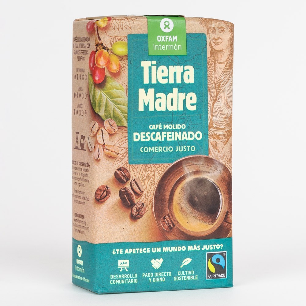Cafe descafeinado 250gs OXFAM