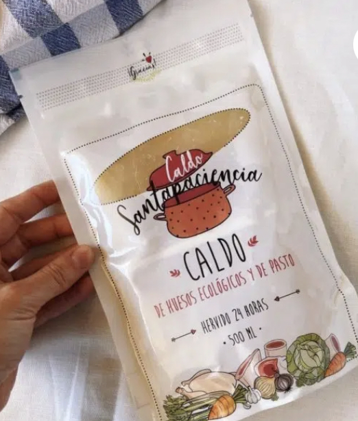Caldo de huesos 500ml. SANTA PACIENCIA